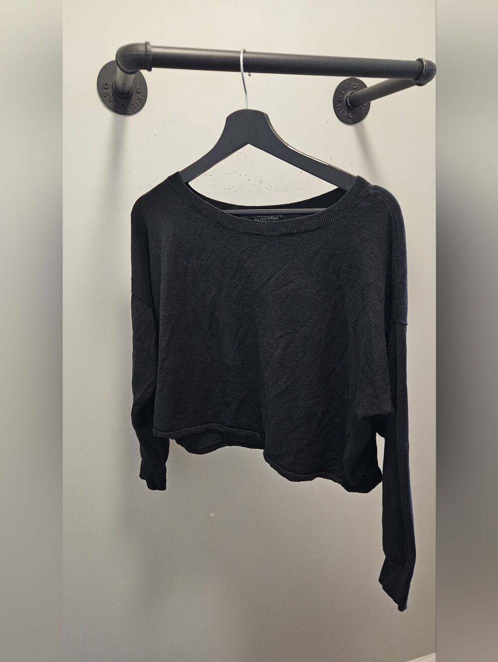 Eileen Fisher Linen Long Sleeve Top